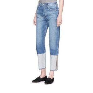 FRAME DENIM LE ORIGINAL REVERSED CUFF CROPPED